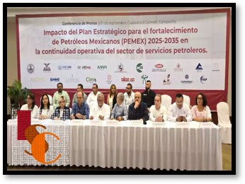 Líderes empresariales de Campeche y Tabasco buscan que Pemex solucione la deuda que tiene en la región. 